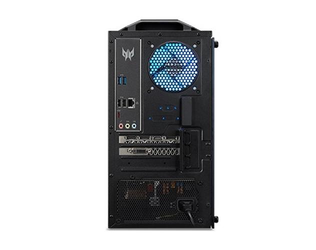 Настолен компютър Acer Predator PO3-630, Intel Core i7-11700F (up to 4.9GHz, 16MB), 16GB DDR4(max.64GB 2666MHz), 512GB SSD PCI-e, M.2 slot free, no DVD, NVIDIA GeForce RTX 3070 8GB GDDR6, 2*USB 2.0, 6*USB 3.2, 5*Audio jack, GLAN,WiFi 6 & BT5.1, 500W,