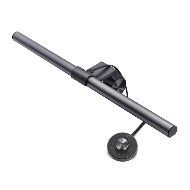 Дизайнерска лампа BenQ (CW/WW) Monitor Light ScreenBar Plus e-Reading lamp Light Source Dual Color LED, Color Rendering Index>95, Center Illuminance 930 lux(Height 45cm), Color Temp.2700K~6500K, Lighting Cover.(At 500 Lux) 60x30cm,USB Power, Aluminum