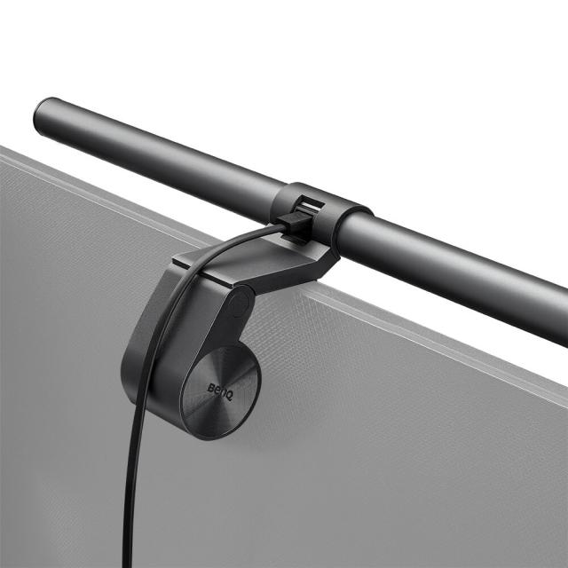 Дизайнерска лампа BenQ (CW/WW) Monitor Light ScreenBar Plus e-Reading lamp Light Source Dual Color LED, Color Rendering Index>95, Center Illuminance 930 lux(Height 45cm), Color Temp.2700K~6500K, Lighting Cover.(At 500 Lux) 60x30cm,USB Power, Aluminum