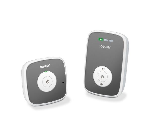 Бебефон Beurer BY 33 Baby monitor, ECO + mode, LED display, 1 way comunication, 120 channels, visual noise level, up to 300 m, 5 level volume