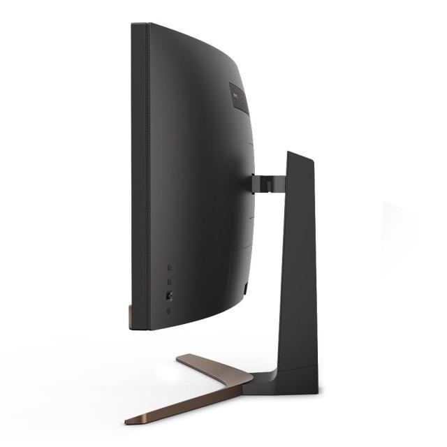 Монитор BenQ EW3880R, IPS, 37.5 inch, Wide, UW4K, 60Hz, HDMI, DisplayPort, Type-C, Извит, HDR10, Черен