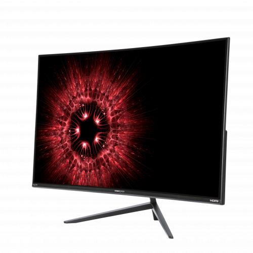 Геймърски монитор HANNSPREE HG 270 PCH, TFT, 27 inch, Wide, Full HD, Извит, DP, HDMI, USB, Черен