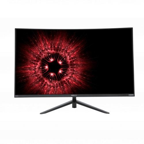 Геймърски монитор HANNSPREE HG 270 PCH, TFT, 27 inch, Wide, Full HD, Извит, DP, HDMI, USB, Черен