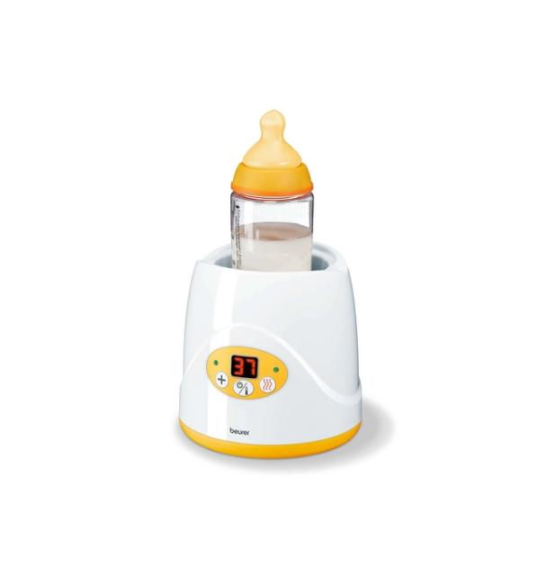 Нагревател за бутилки Beurer BY 52 Baby food and bottle warwmer, 2-in-1 warms up food and keeps it warm, digital temperature display,Led display,with lifter,with cap, auto switch-off.