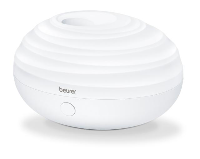 Ароматизатор Beurer LA 20 Aroma Diffuser; suitable for water-soluble aroma oils; ultrasound humidification technology; colour-changing LED; tank capacity 80 ml; two power supply USB cable and USB plug; for rooms up to 10 m2