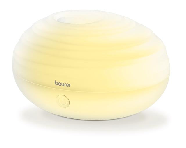 Ароматизатор Beurer LA 20 Aroma Diffuser; suitable for water-soluble aroma oils; ultrasound humidification technology; colour-changing LED; tank capacity 80 ml; two power supply USB cable and USB plug; for rooms up to 10 m2