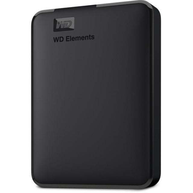 Външен диск Western Digital Elements Portable, 5TB, 2.5" (6.35 cm) , USB 3.0, Черен