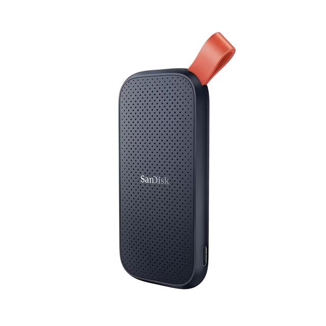 Външен SSD SanDisk Portable, 480GB, USB 3.2 Gen2 Type-C, Черен