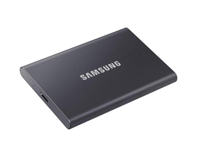 Външен SSD Samsung T7 Titan Grey SSD 1000GB USB-C, Сив