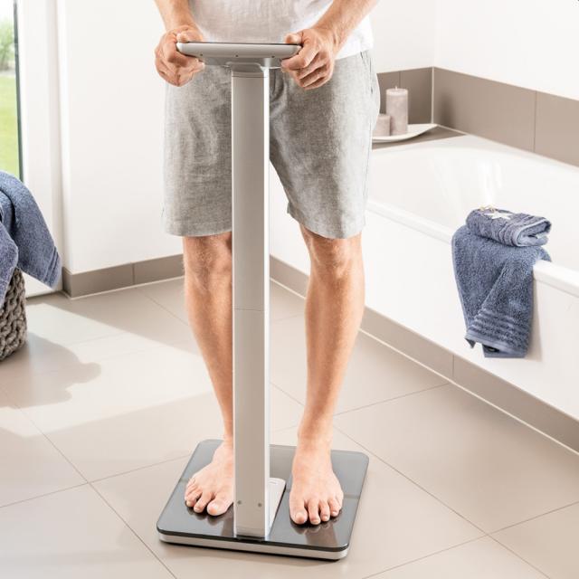 Везна Beurer BF 1000 Super Precision, diagnostic bathroom scale, Weight, body fat, body water, muscle percentage, bone mass, AMR/BMR calorie display; Bluetooth; 200 kg / 50 g