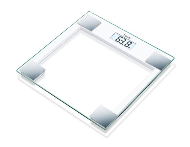 Везна Beurer GS 14 glass bathroom scale; 150 kg / 100 g
