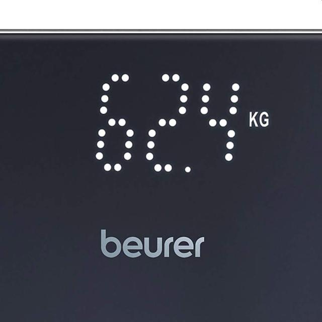 Везна Beurer GS 215 Relax Glass bathroom scale non-slip surface; Automatic switch-off, overload indicator;  height 2.7 cm ; 180 kg / 100 g  5 years warranty