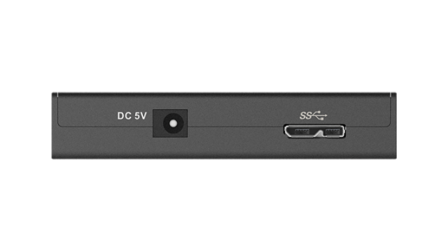 USB хъб D-Link DUB-1340, 4 x USB 3.0, с захранване, Черен