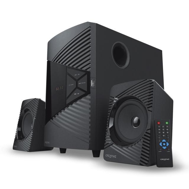 Тонколони Creative SBS E2500, 2.1, Bluetooth говорители, Черен
