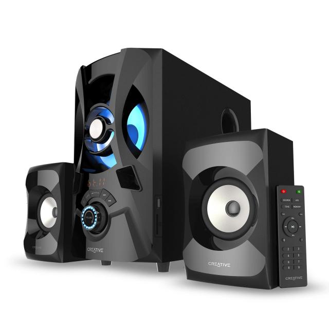 Тонколони Creative SBS E2900, 2.1, Bluetooth говорители, Черен