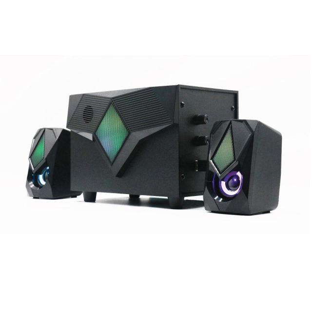 Колони Ewent EW3526, 2.1, FM Radio, USB, SD, AUX, Bluetooth, Черна