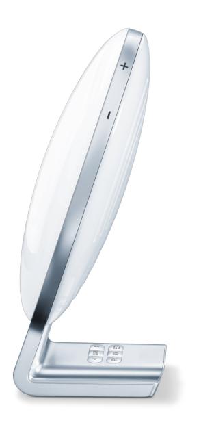 Лампа Beurer WL 75 wake up light, smartphone connection ,radio or alarm, Aux input, charge smarthphones via USB
