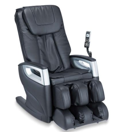 Масажен стол Beurer MC 5000 HCT deluxe Shiatsu massage chair, body-scan function, Shiatsu, tapping, kneading and roll massage,Spot and partial massage,5 massage types,3 intensity levels for air pressure massage