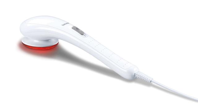 Масажор Beurer MG 21 infrared massager; Soothing vibration massage; Infrared heat;2 function levels; 3 interchangeable massage attachments