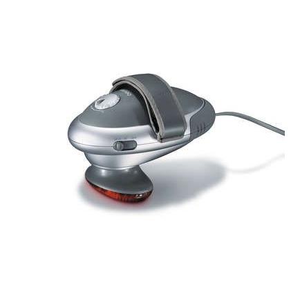 Масажор Beurer MG 70 infrared massager; Tapping massage; 2 function levels; 2 interchangeable massage attachments; removable handle