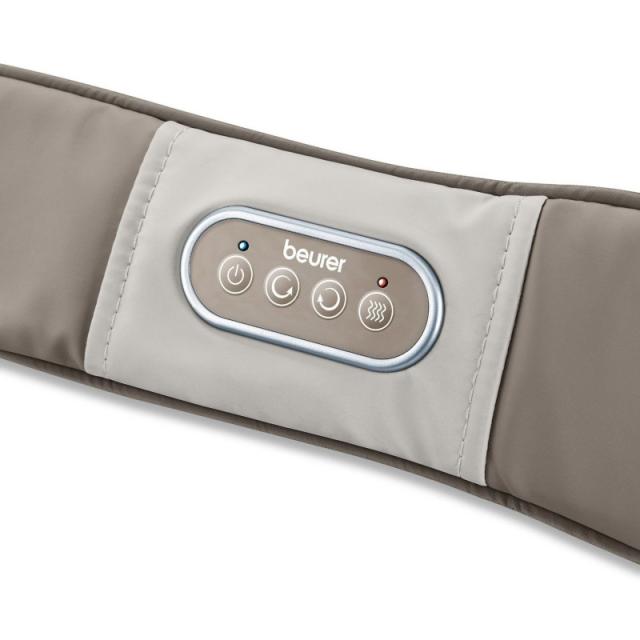Масажор Beurer MG 148 Shiatsu massage belt; 4 Shiatsu massage heads; Clockwise/anti-clockwise rotation; light and heat function; Incl. belt extension; automatic switch-off