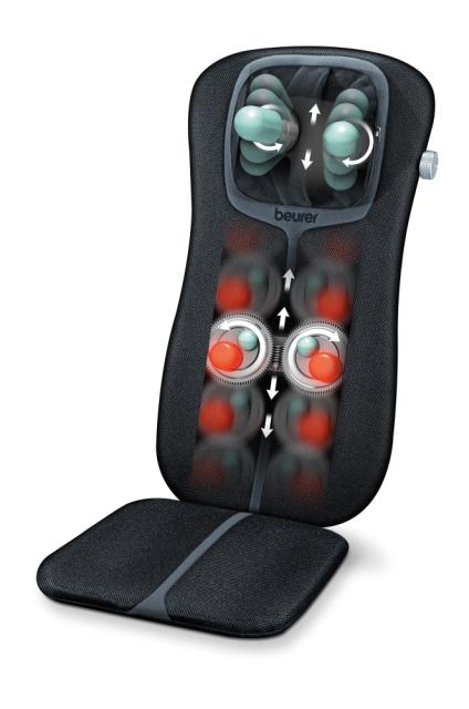 Масажор Beurer MG 254 Full Relaxing back and neck massage; 4 shiatsu massage heads & 2 Shiatsu massage fingers; heat function; Solid back cover; manual controller