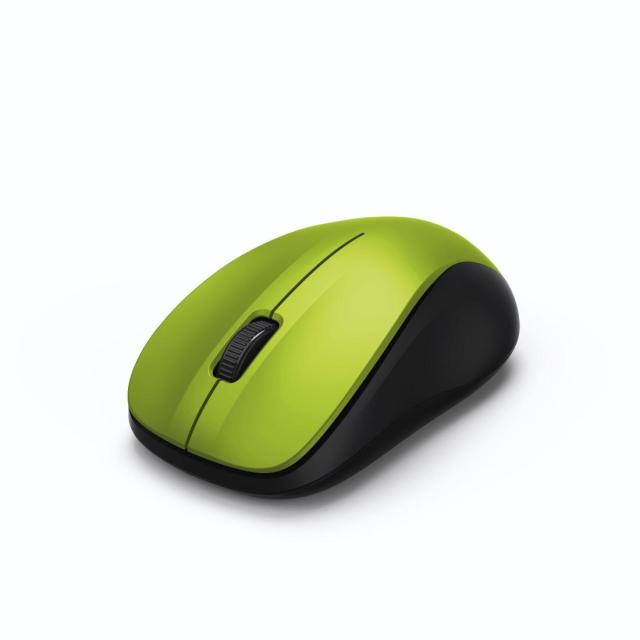 Мишка HAMA MW-300, Wireless 2.4 GHz, лимонено жълт