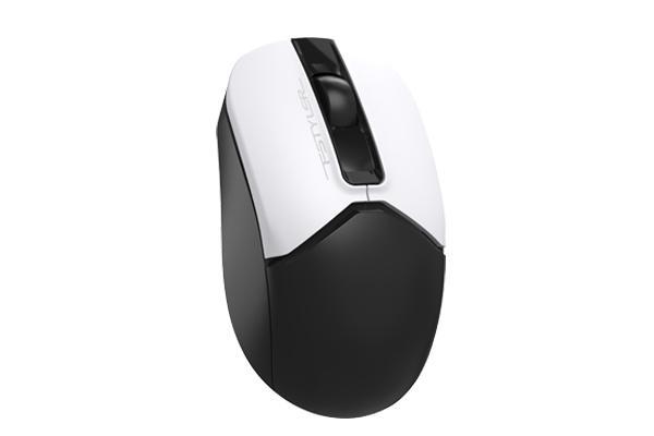 Оптична мишка A4tech FG12S FSTYLER, Безжична, Безшумна, 2.4 GHz, Черен/Сребрист