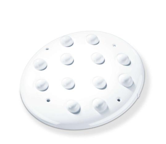 Масажор Beurer MG 17 spa mini massager, water-resistant,exfoliation,vibration massage,12 massage nubs, 2-sided attachments