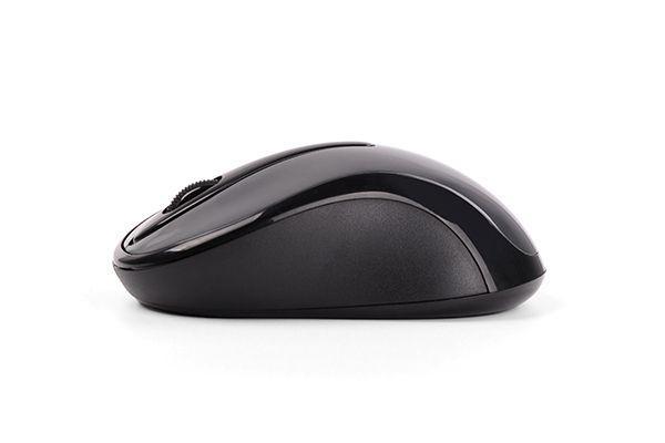 Мишка A4Tech G3-280NS, 2.4G Hz, Безшумна, Сив