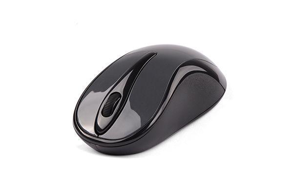 Мишка A4Tech G3-280NS, 2.4G Hz, Безшумна, Сив