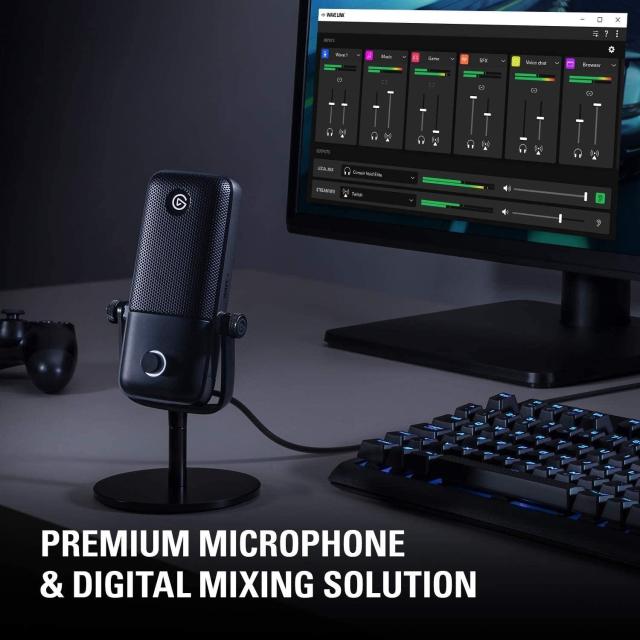Настолен микрофон Elgato Wave 1