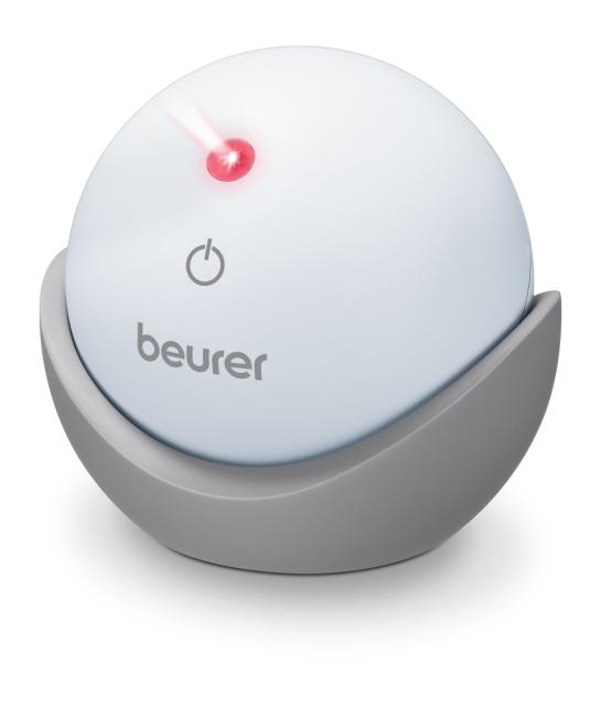Устройство за заспиване Beurer SL 10 DreamLight, Sleeping aid with light, Automatic switch-off /8 or 20 min/, Pulsing light projection on the room ceiling, red or blue light, 2 techniques: 4-7-8 yoga breathing technique or  Relaxation breathing techn