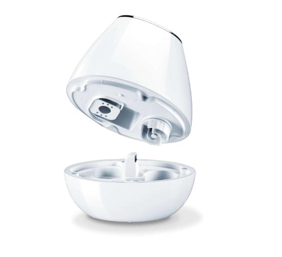 Овлажнител на въздух Beurer LB 37 air humidifier white; ultrasound humidification technology; 15 aroma pads; clianing brush; 20 watts; max. 20m2