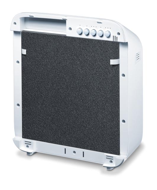 Пречиствател на въздух Beurer LR 310 Air purifier, 3 output levels, Timer function,for rooms of 18m2- 56m2, three-layered filter system, Product dimensions 14,5 x 38,8 x 42,8 cm