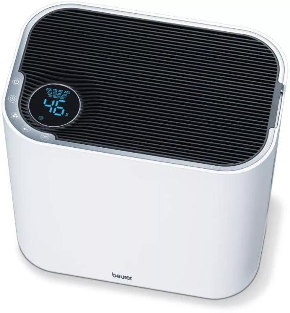 Пречиствател на въздух Beurer LR 330 2-in-1 comfort air purifier; Air cleaning and humidification three-layered filter system /EPA filter/; Timer; 35 watts; max. 35m2; tank size 4.6Lsafety automatic swith-off