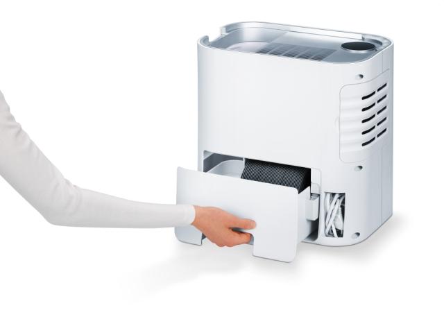Пречиствател на въздух Beurer LR 330 2-in-1 comfort air purifier; Air cleaning and humidification three-layered filter system /EPA filter/; Timer; 35 watts; max. 35m2; tank size 4.6Lsafety automatic swith-off