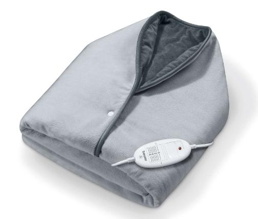 Термоподложка Beurer CC 50 Heated Cosy Cape, automatic switch-off, illuminated function display, machine-washable cover and heating pad, 6 temperature settings