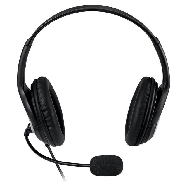 Слушалки Microsoft LifeChat LX-3000 Skype Certified, Микрофон, Черни 