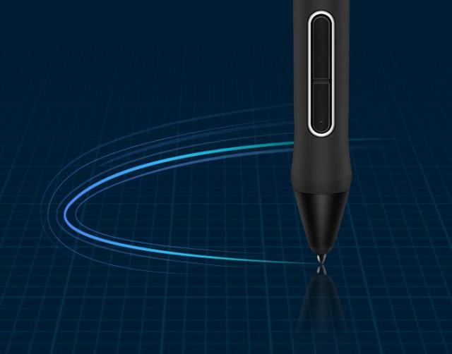 Графичен таблет HUION Inspiroy Keydial KD200, USB-C, Bluetooth, Metal Grey