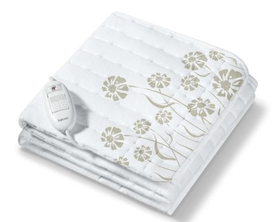 Термоподложка Beurer TS 23 Compact Heated Underblanket ;Printed motif Breathable; 3 temperature settings; washable on 30° Oko-Tex 100;150(L)x80(W) cm