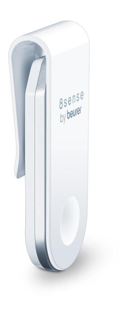 Устройството за контрол на позицията на тялото Beurer PC 100 PostureControl posture trainer, Helps to prevent back problems, Easy to attach, Feedback in real time, Memory capacity: 14 days, With lithium-ion battery, Compatible with iOS 10.0, Android 