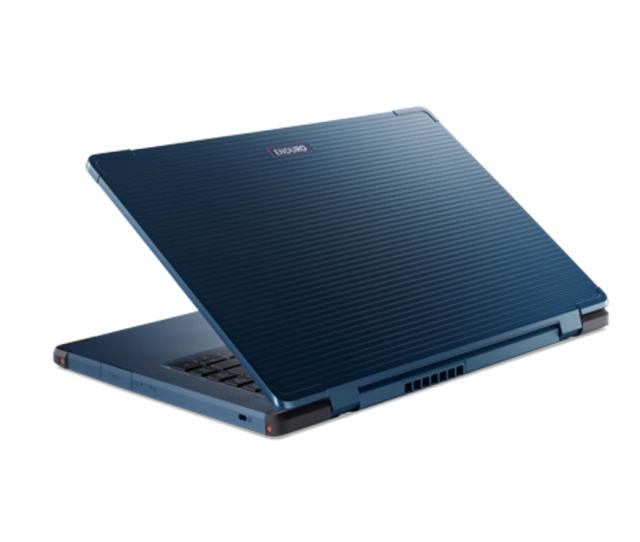 Лаптоп Acer Enduro, EUN314-51W-75NV, Core i7 1165G7(up to 4.70GHz, 12MB), 14" FHD IPS, 8GB DDR4, 512GB NVMe SSD, Intel Iris Xe Graphics, HD Cam&Mic, TPM 2.0, SD card, Wi-Fi 6AX, BT 5.1, KB Backlight, Linux, Denim Blue+Philips 224PHS5507/12, 24" HD LE