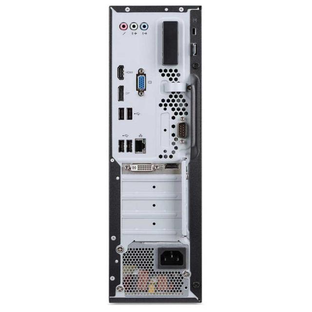 Настолен компютър Acer Veriton S2690G, Intel H610 chipset, Intel Core i5-12500 (up to 4.60GHz, 18MB), 1*16GB DDR4 3200MHz(max. 64GB), 512GB SSD, DVD-RW, Intel UHD Graphics, Kbd&Mouse USB, GLAN, HDMI, TPM v.2.0, 4xUSB 3.2, 4xUSB 2.0, RJ-45, 180W (80PL