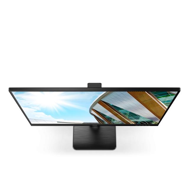 Монитор AOC Q27P2CA, 27" IPS WLED, 2560x1440@75Hz, 4ms GtG, 300cd/m2, 1000:1, DCR 50M:1, Adaptive Sync, FlickerFree, Low Blue Light, 2Wx2, Tilt, Height Adjust, Pivot, Swivel, 2xHDMI, DP, USB hub
