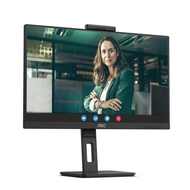 Монитор AOC Q27P3CW, 27" IPS WLED, 2560x1440@75Hz, 4ms GtG, 350cd/m2, 1000:1, DCR 20M:1, AdaptiveSync, FlickerFree, Low Blue Light, 5Wx2, Tilt, Height Adjust, Pivot, Swivel, 2xHDMI, DP, USB hub