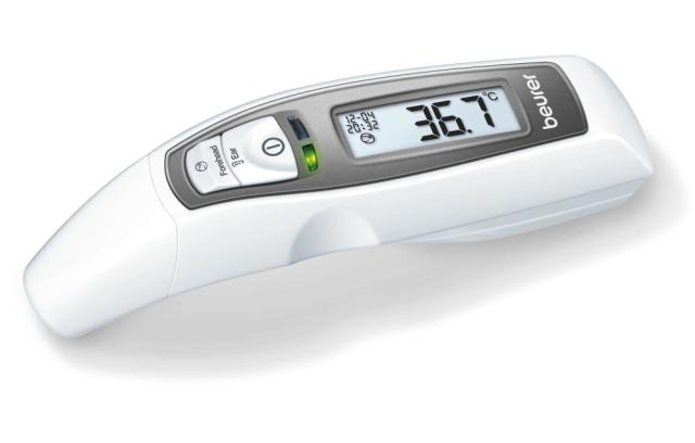 Термометър Beurer FT 65 multi functional thermometer, 6-in-1 function: ear, forehead and surface temperature, temperature alarm, date and time, 10 memory spaces, medical device