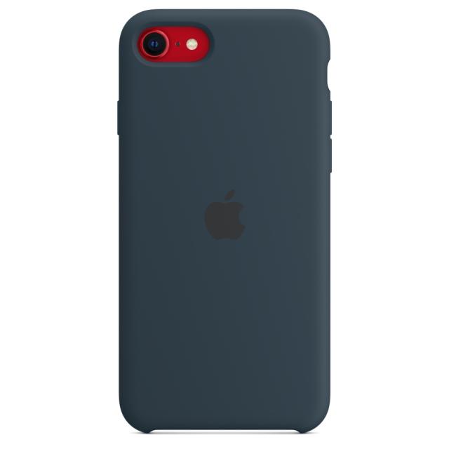 Калъф Apple iPhone SE3 Silicone Case - Abyss Blue