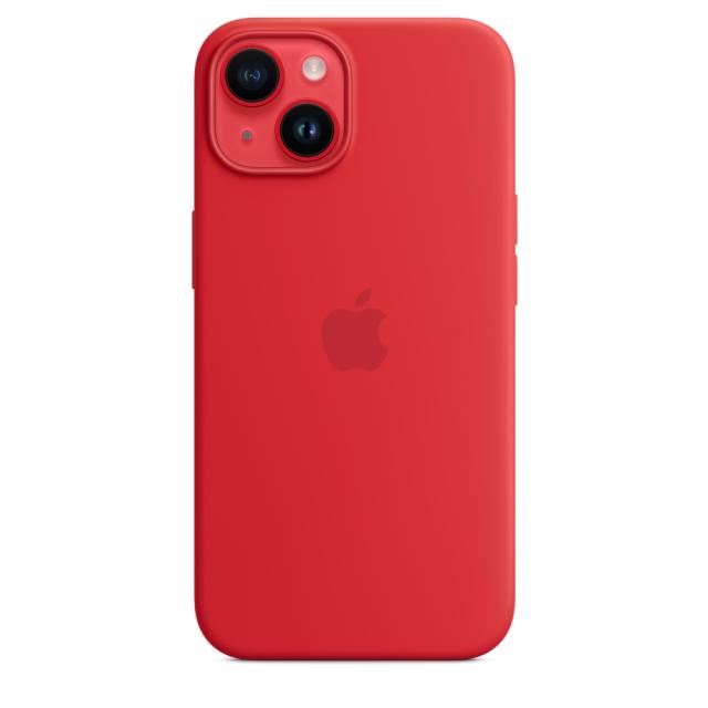 Калъф Apple iPhone 14 Silicone Case with MagSafe - (PRODUCT)RED
