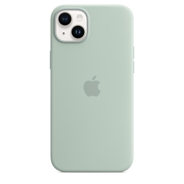Калъф Apple iPhone 14 Plus Silicone Case with MagSafe - Succulent